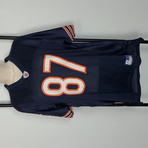 Reebok  Chicago Bears Jersey Mesh Kids #87 Muhsin Muhammad Size XL